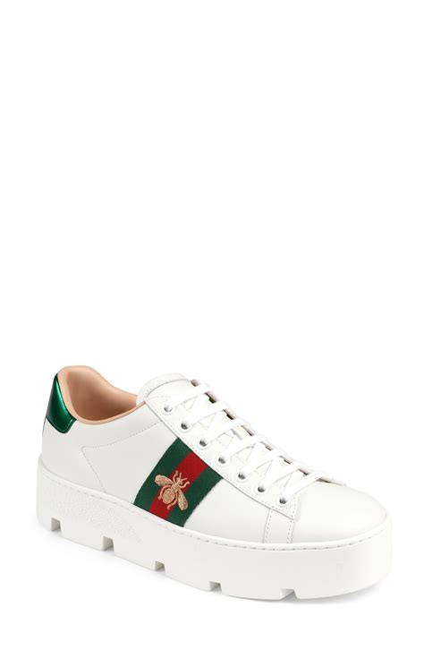 platform sneakers kids gucci|Gucci new ace platform sneakers.